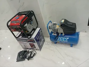 1 2 Kva Maxmech Welding Generator Petrol With 2hp Compressor