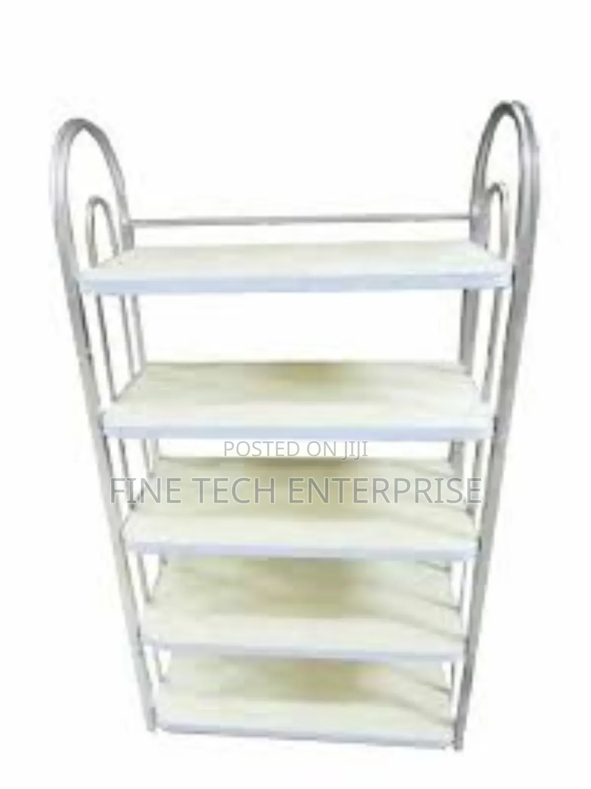 5 Tier Wooden Imported Shoe Rack