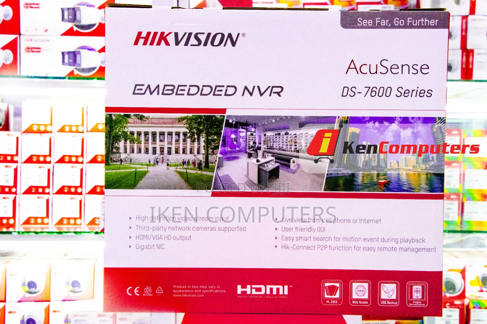 Hikvision 32-Ch Poe 1u K Series Acusense NVR