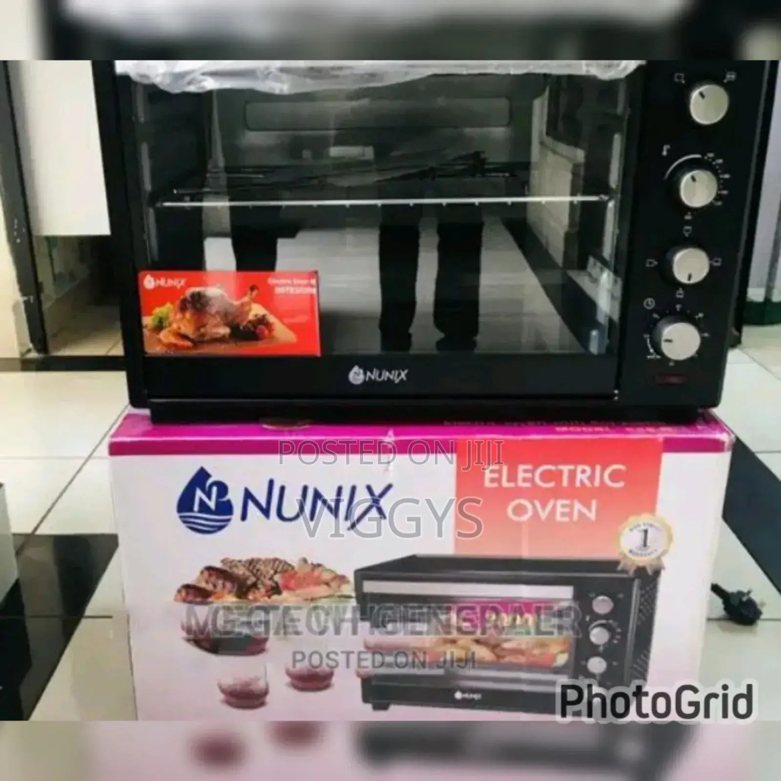 Electric Oven 60 Litres Nunix