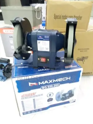 650watt Maxmech Bg 650-205 8" Bench Grinder