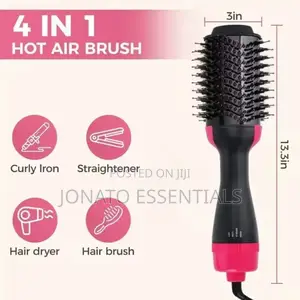 Hot Air Brush, Hair Curler, Straightener, Dryer, Brush