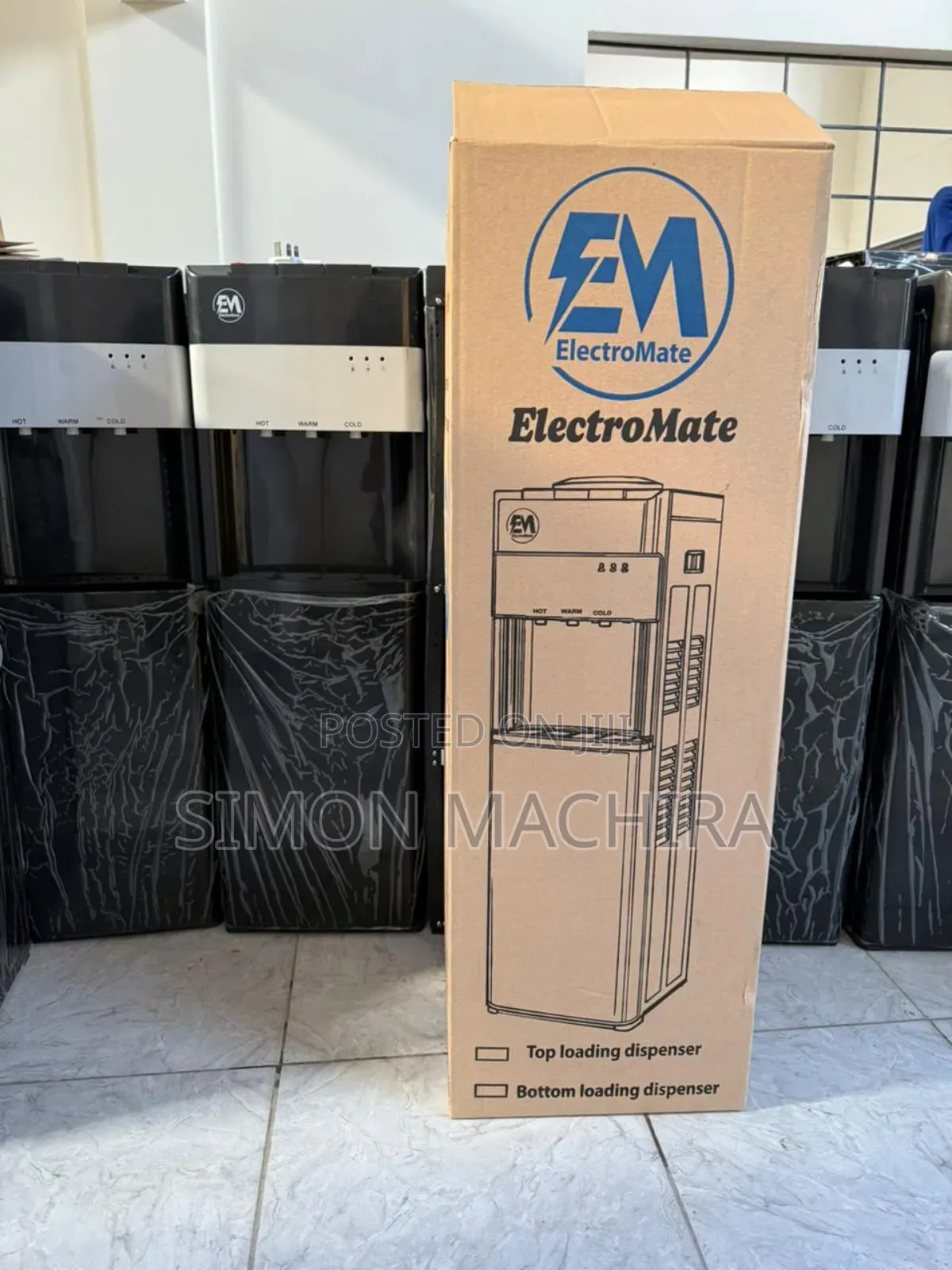 Electromate Top Load Hot Normal and Cold Dispenser