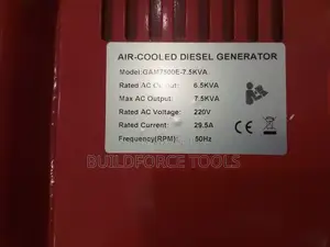 Keystart Heavy Duty Lifter Gam7500e 7.5kva Diesel Generator