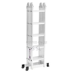 Multi Purpose 4x5 Foldable Aluminium Ladder - thumbnail 2