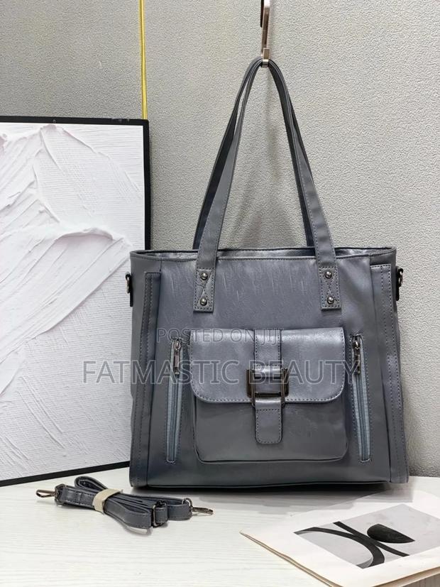 Fashion Pocket Tote Bag - main view