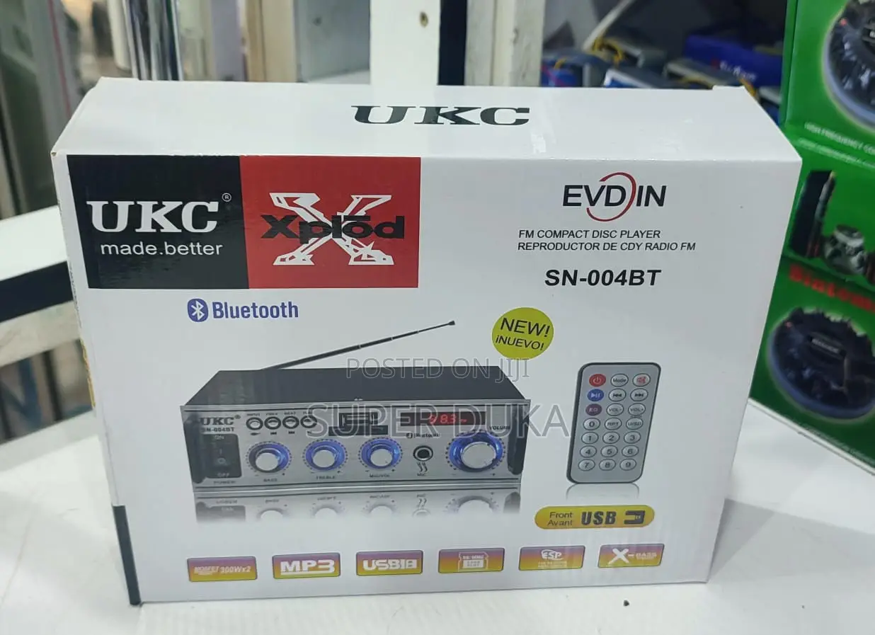 Amplifier.Ukc Sn-004bt Bluetooth Audio 