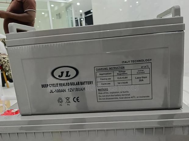 Deep Cycle Solar Battery 12v 100ah