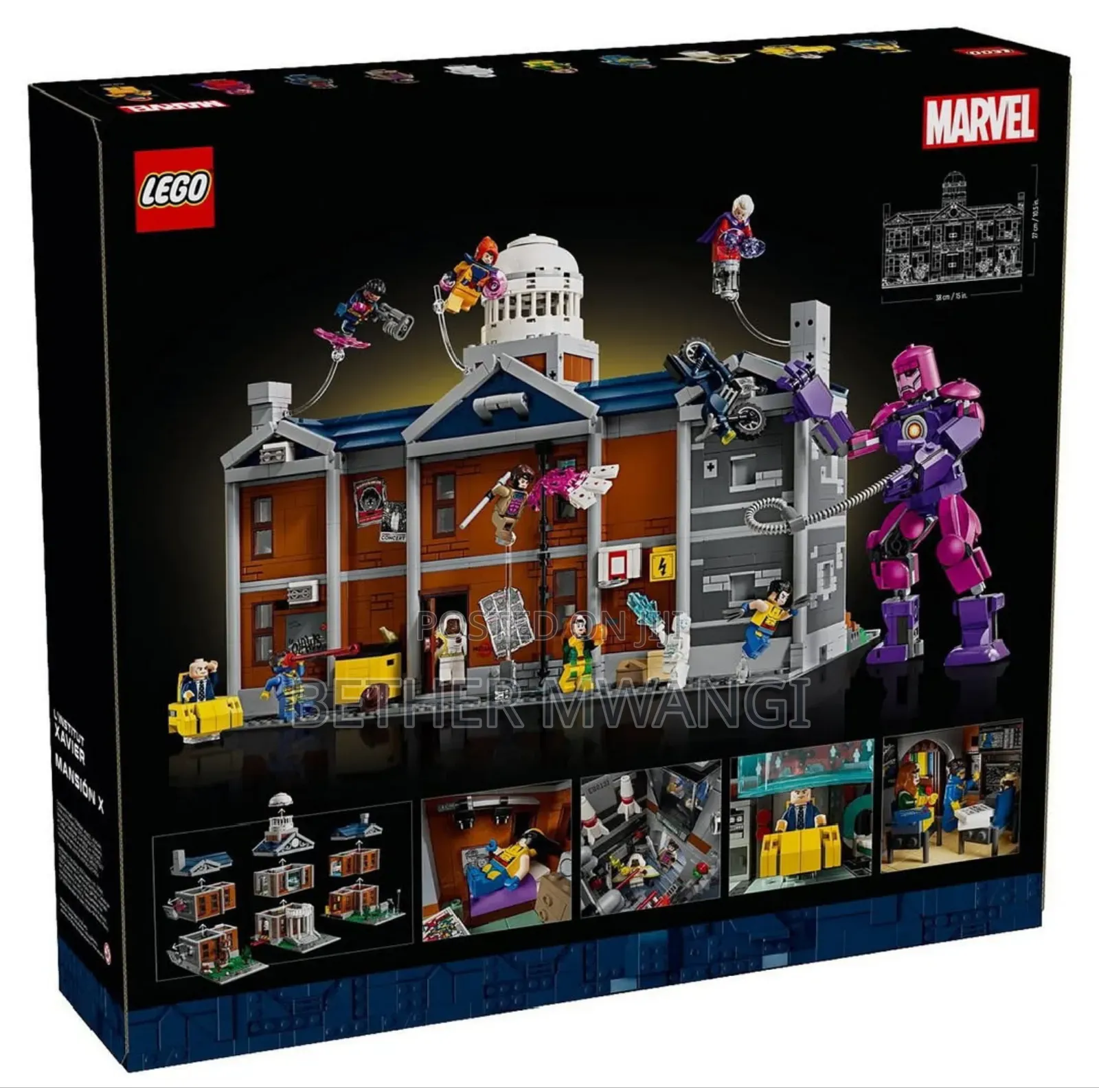 The X Mansion Lego Marvel Set in Kenya