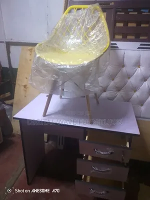 3 Drawer Table With Chair