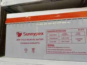 Sunnypex 200ah Deep Cycle Solar Battery