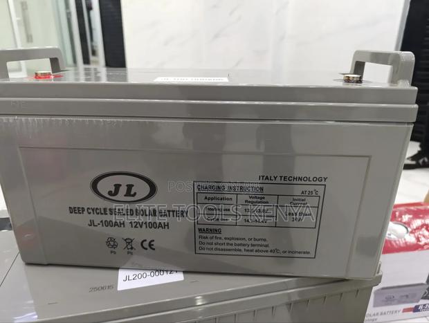 Jl 100ah/12v Solar Battery - main view
