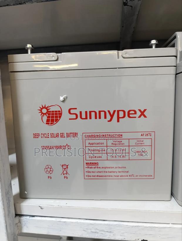 Sunnypex 55ah/12v Solar Battery