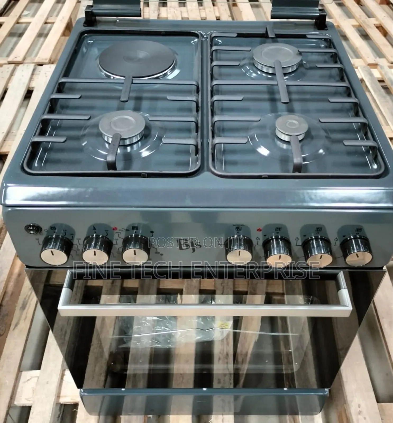 Grey Elegance 60*60 BJS 3+1 Standing Cooker