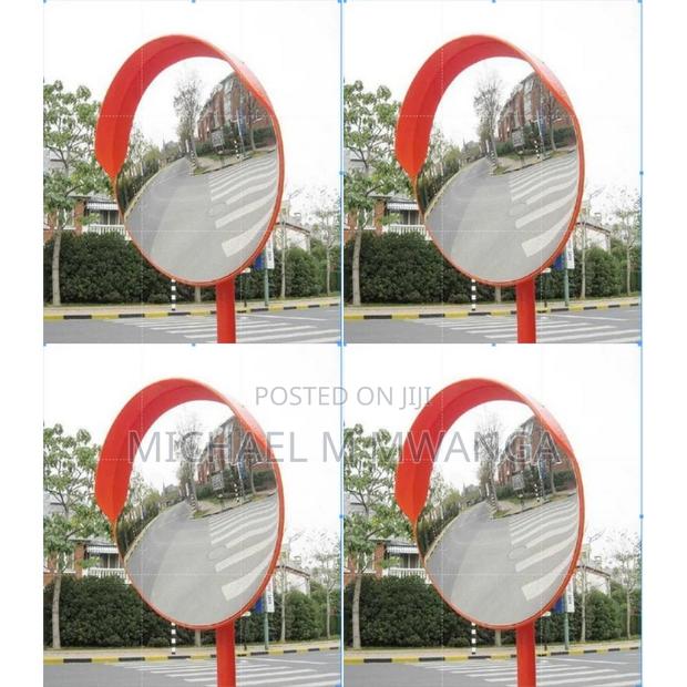 Parking Lot 100cm Convex Safety Mirror - main view