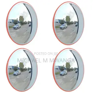 Crystal-Clear Reflection 100cm Convex Safety Mirror