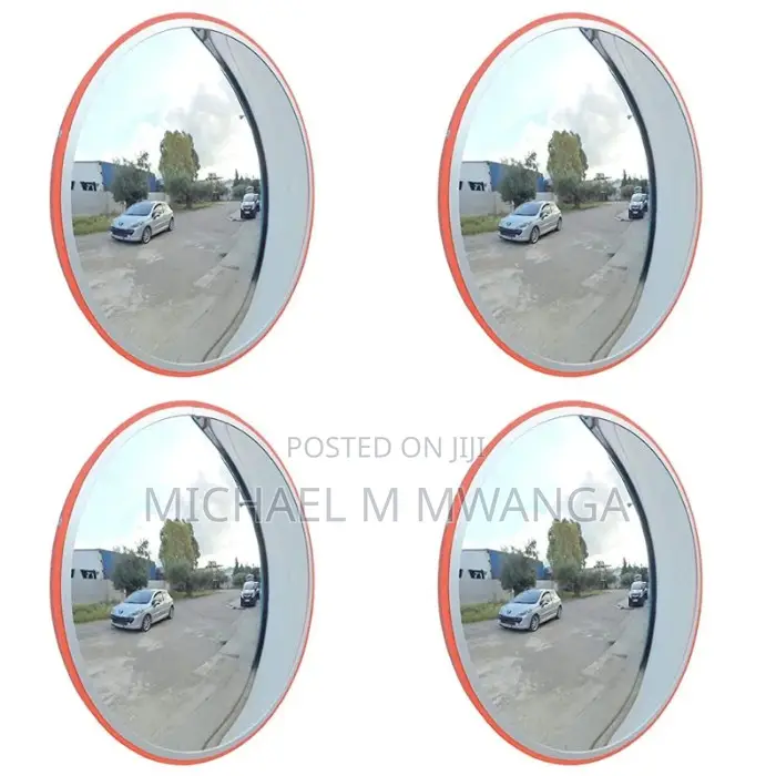 Crystal-Clear Reflection 100cm Convex Safety Mirror
