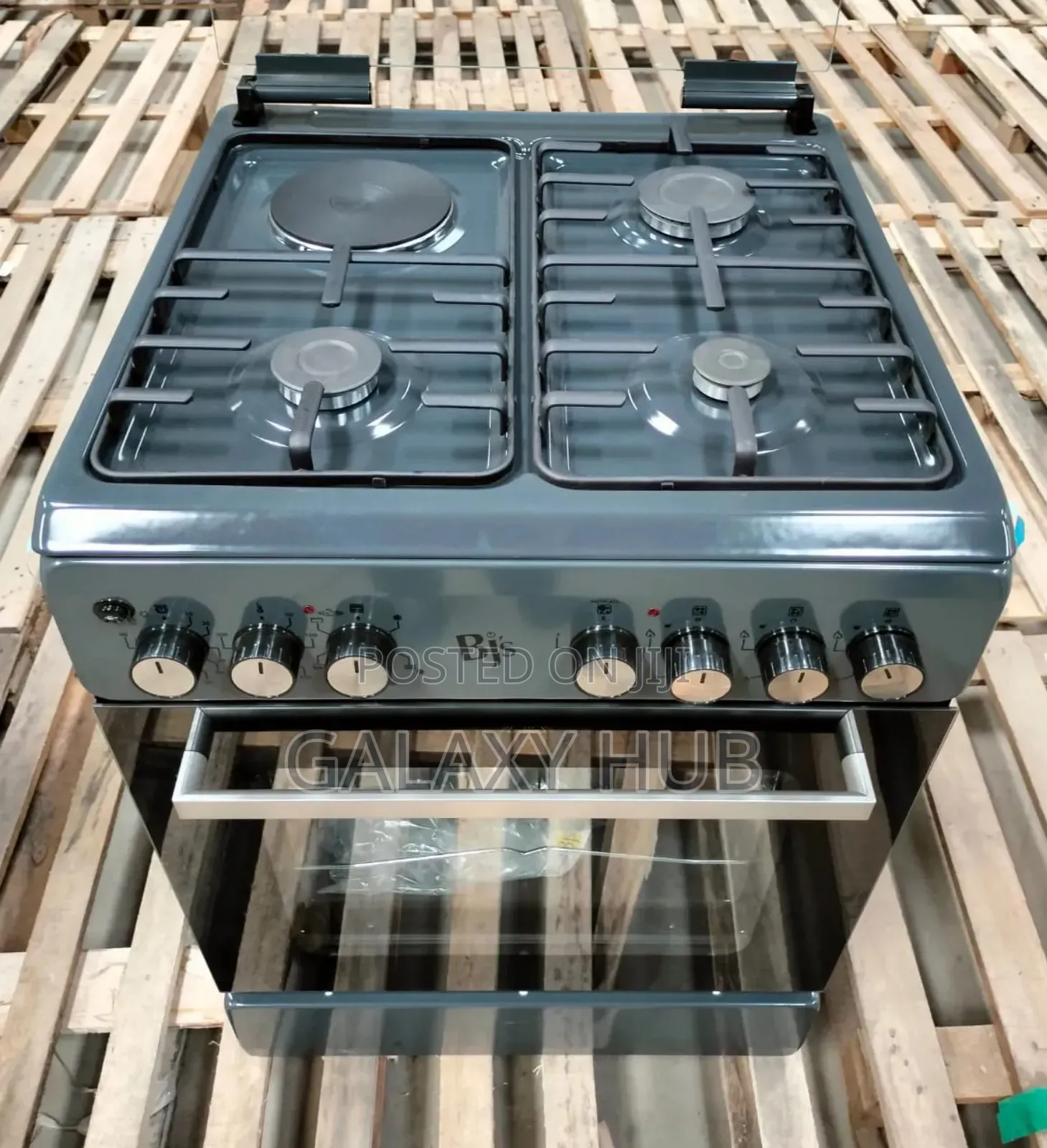 Grey Elegance 60*60 BJS 3+1 Standing Cooker
