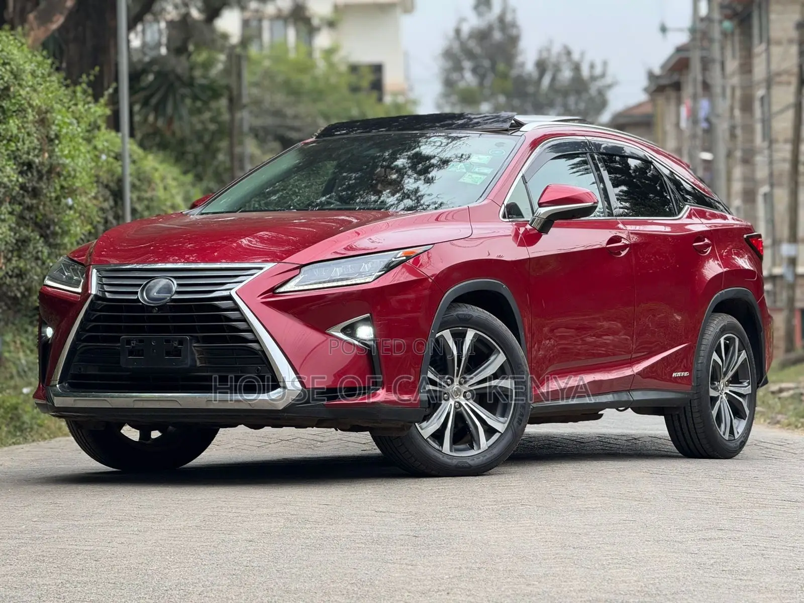 Lexus RX 450h 2016 Red