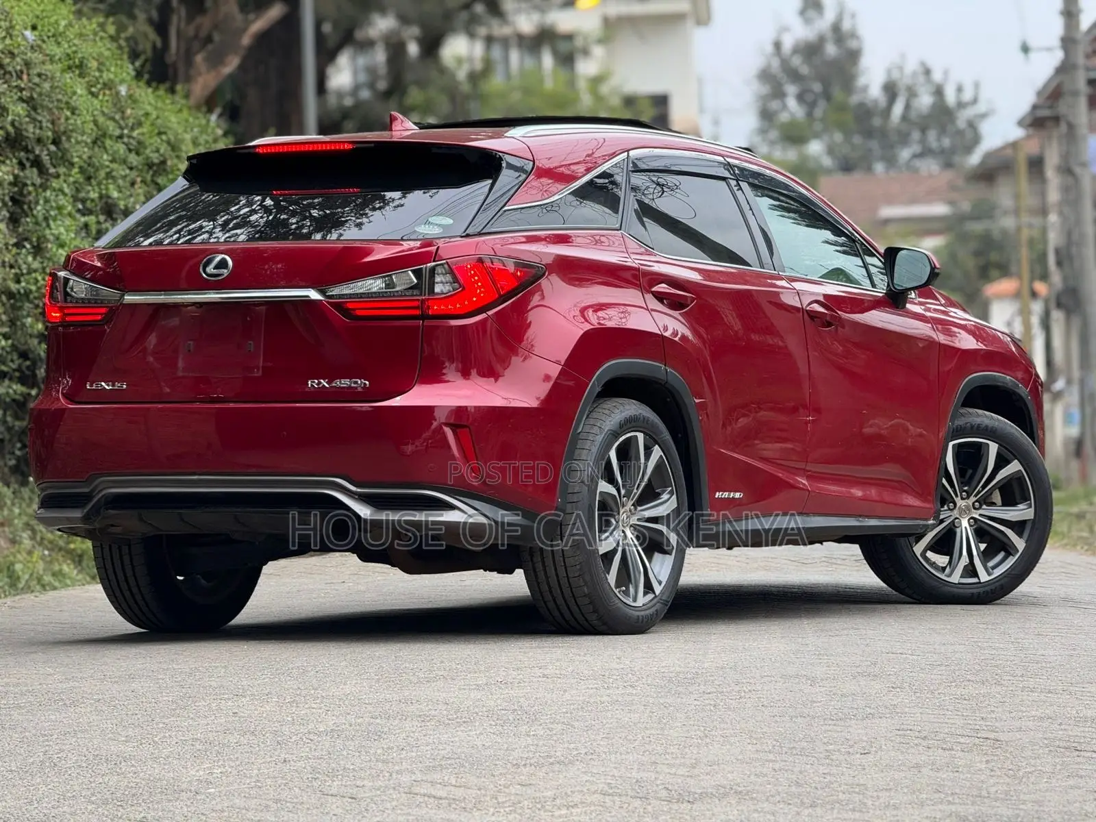 Lexus RX 450h 2016 Red
