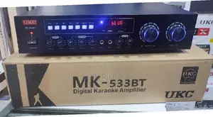 Powered Amplifier.Ukc Mk-533bt.Karaoke Amp/Usb/Bluetooth/Aux