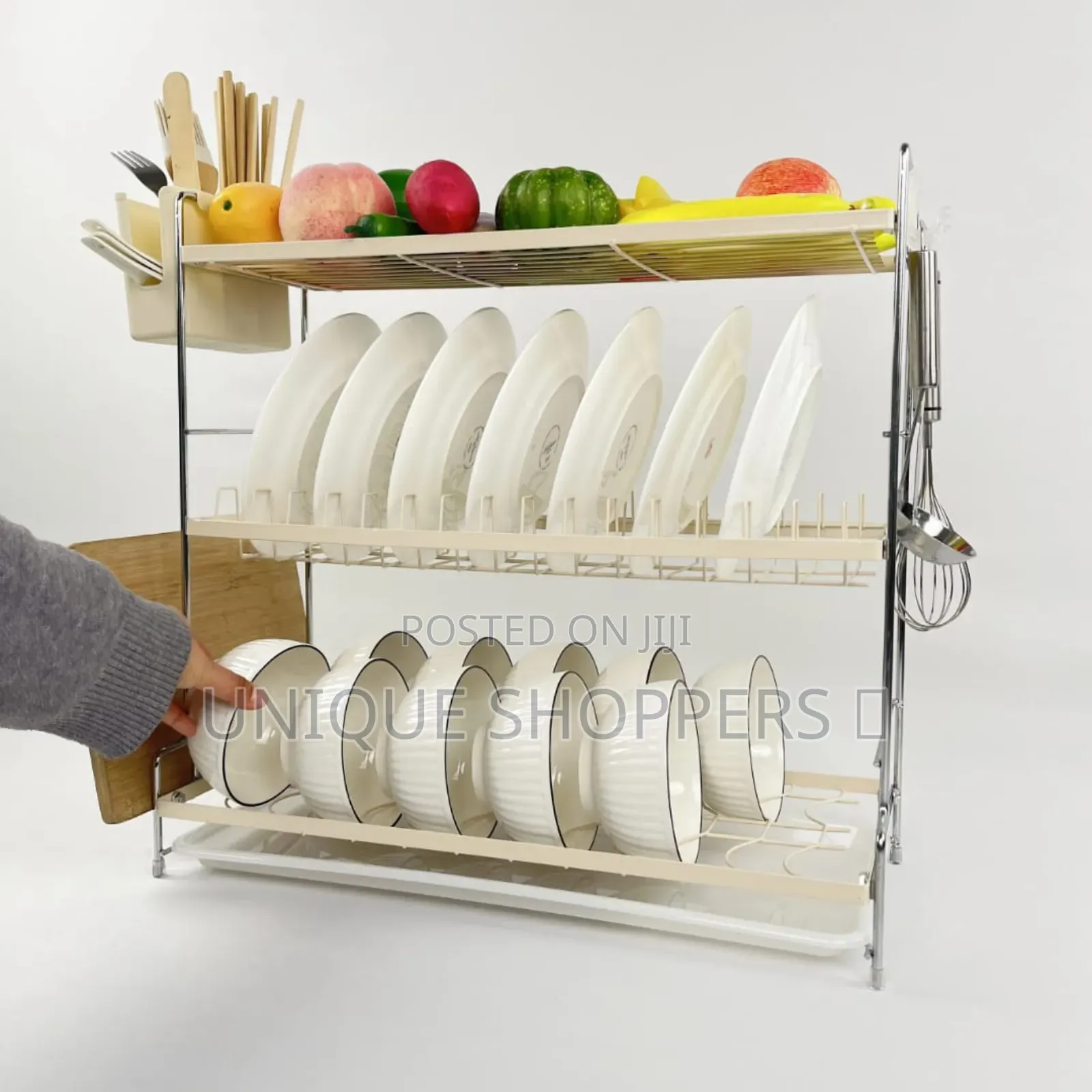 3-Tier Dish Rack