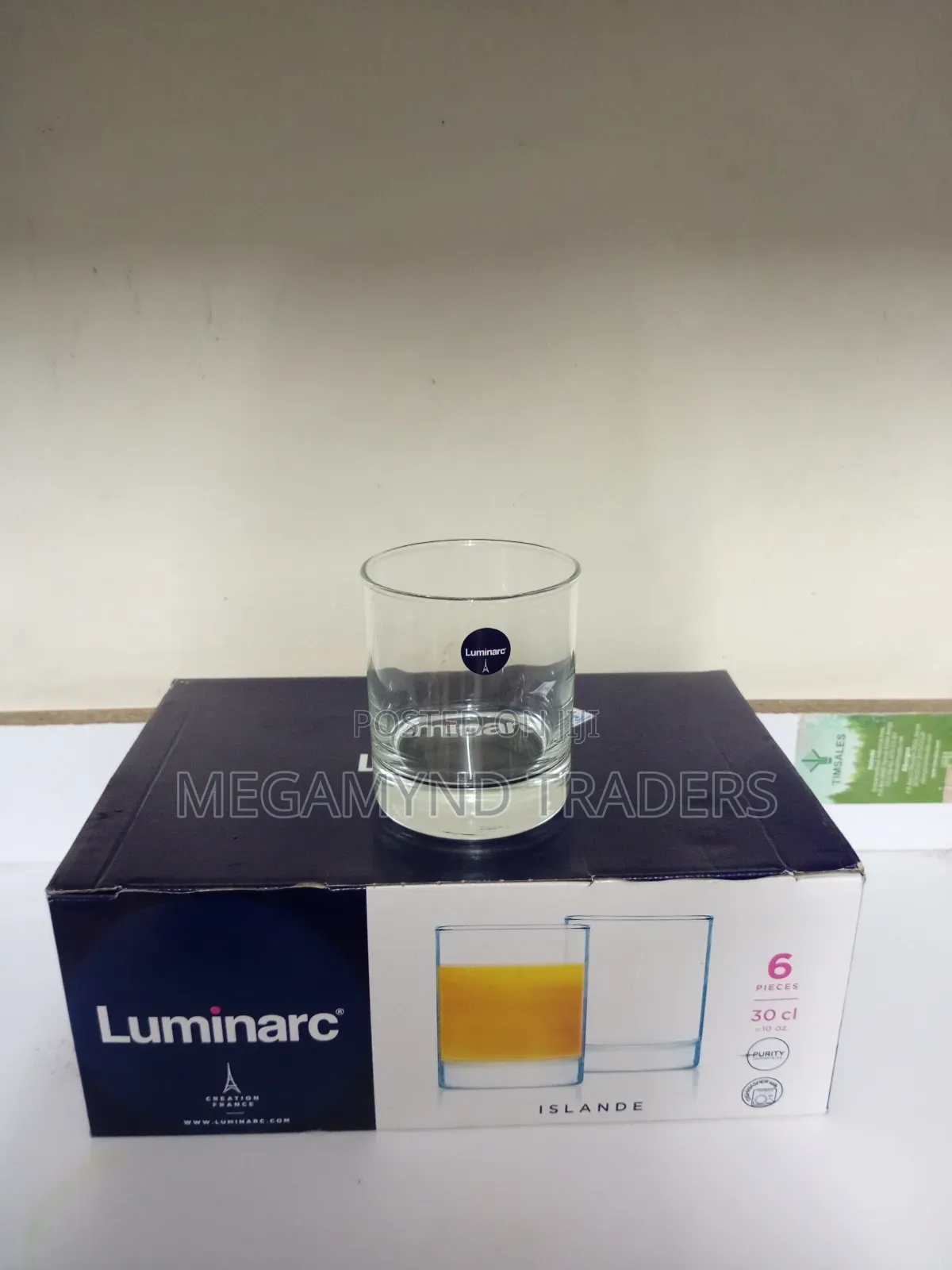 Luminarc Islande Glass/Luminarc Short Glass 300ml
