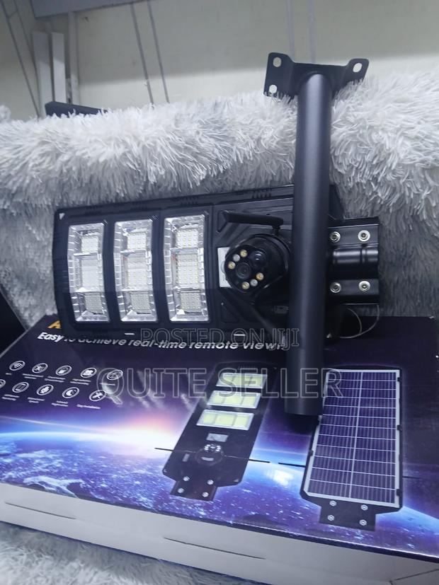 Smart V380pro Outdoor Floodlight 4g Solar Camera 2in1system