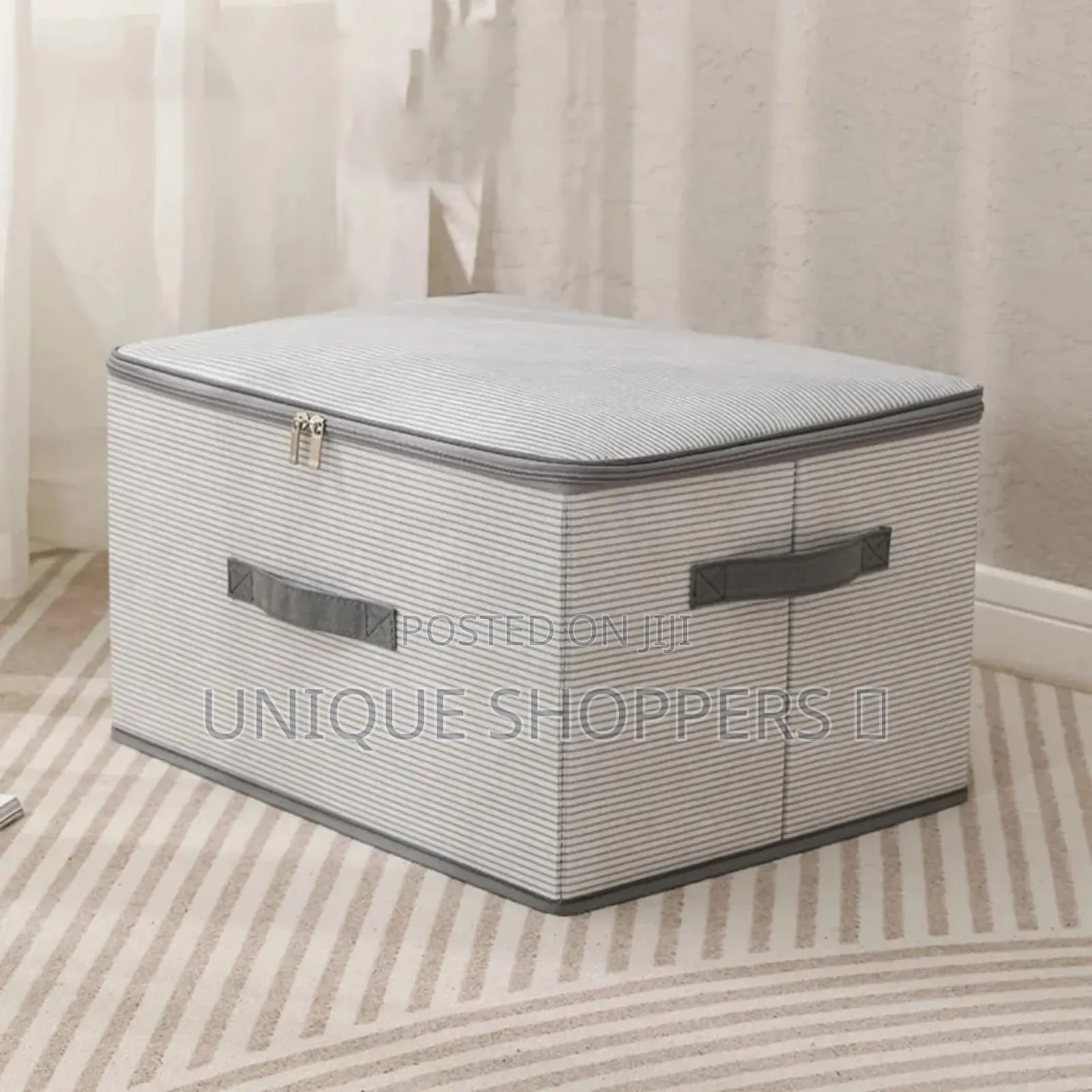 Large Capacity Collapsible Zipper Storage Box