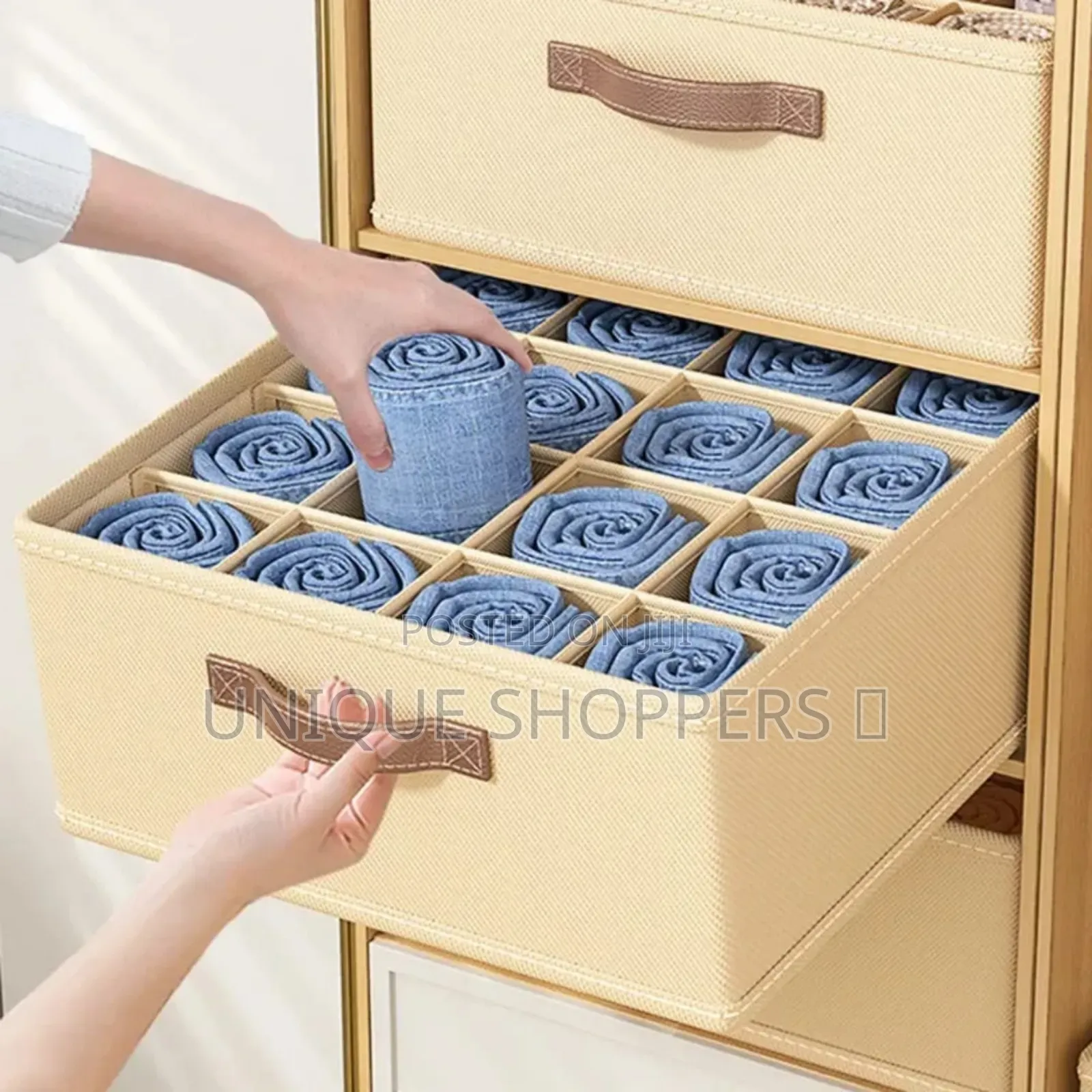 Partioned Closet Organizer
