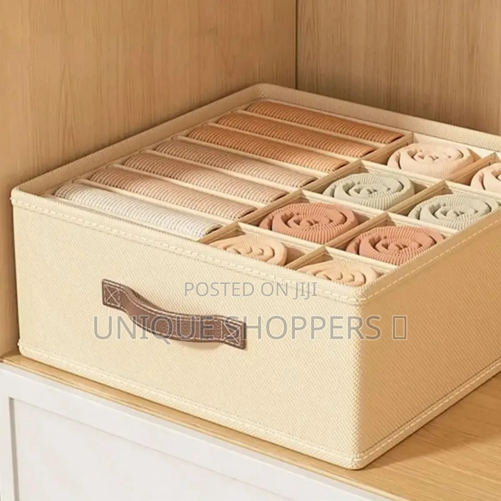 Partioned Closet Organizer