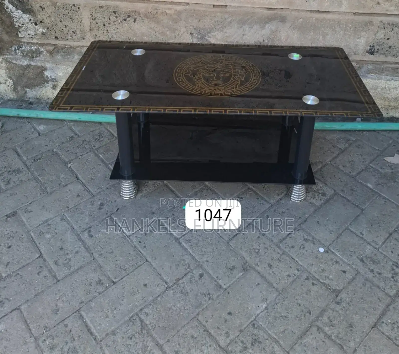 Versace Glass Coffee Table