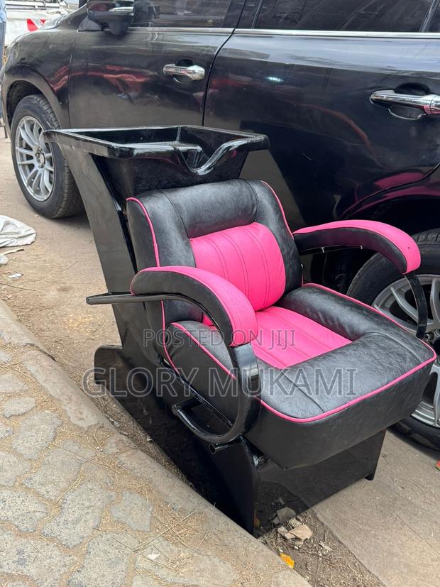 Pink Salon Sink Chair