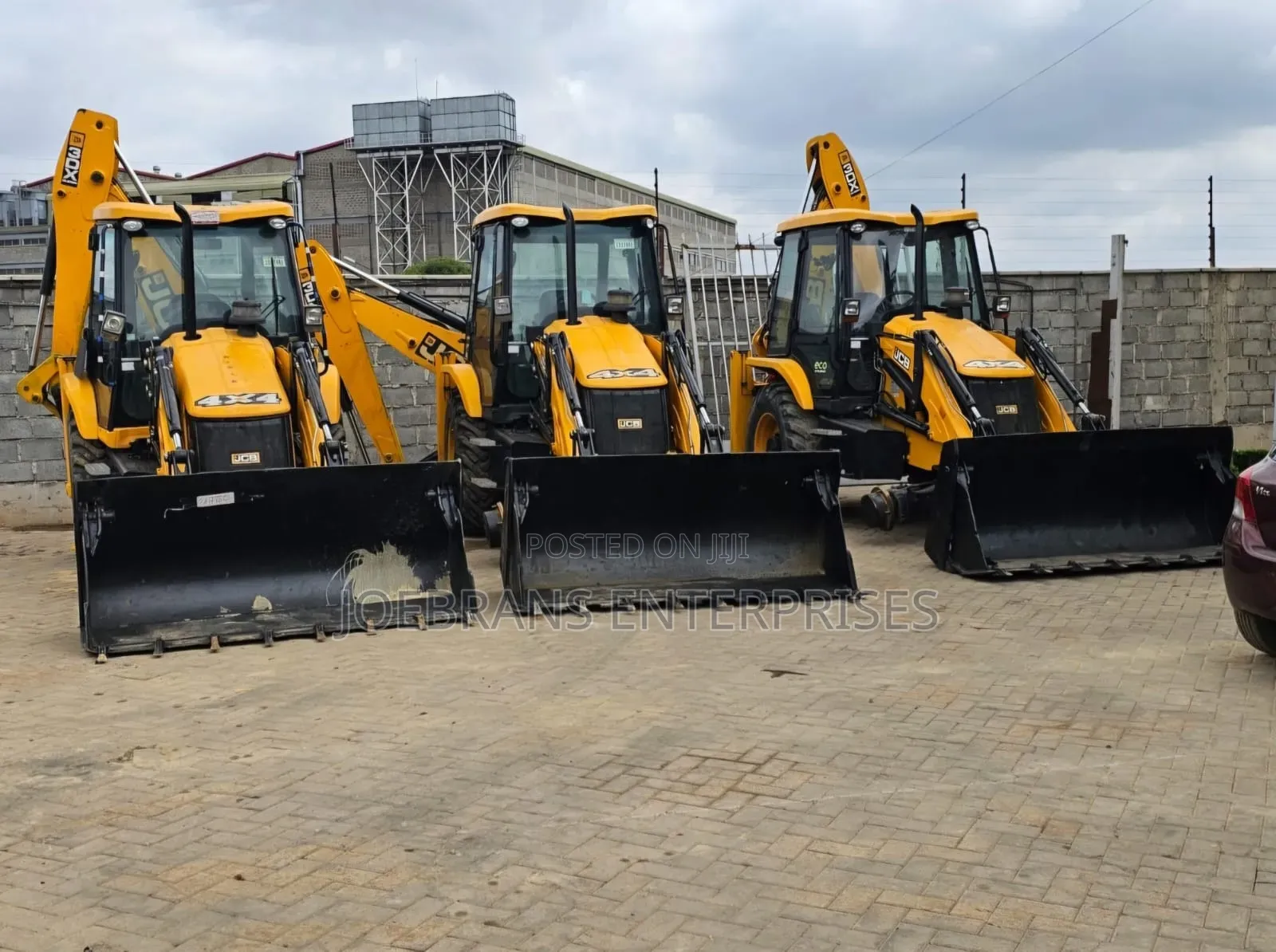 Shantui 3 Ton and Backhoe