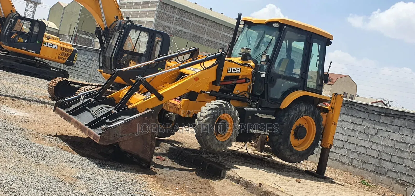 Shantui 3 Ton and Backhoe