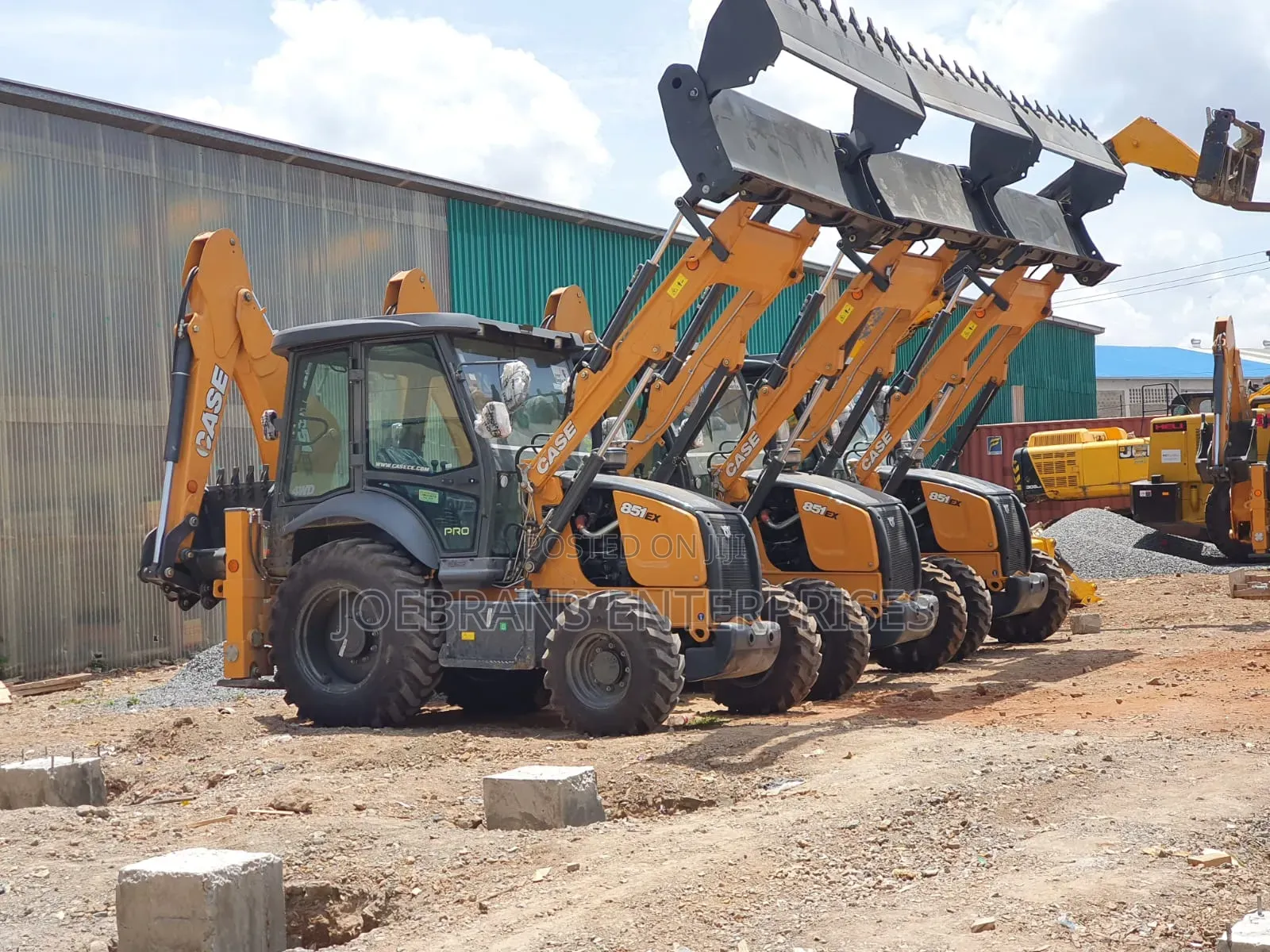 Shantui 3 Ton and Backhoe