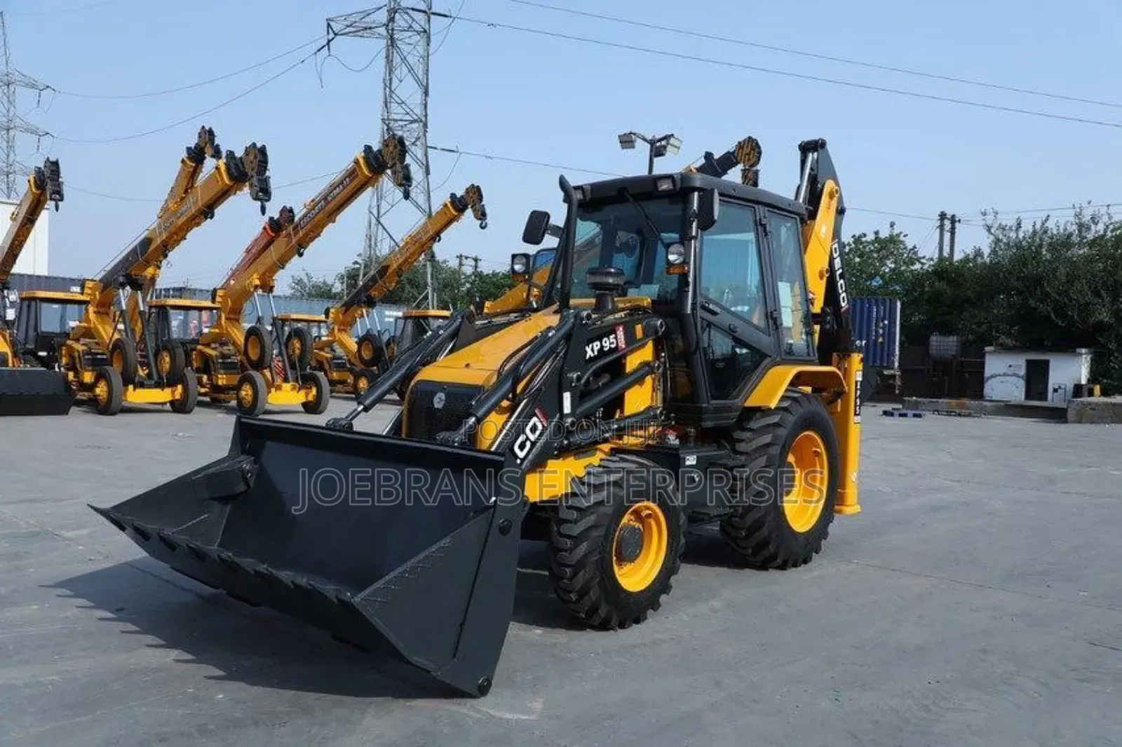 Shantui 3 Ton and Backhoe