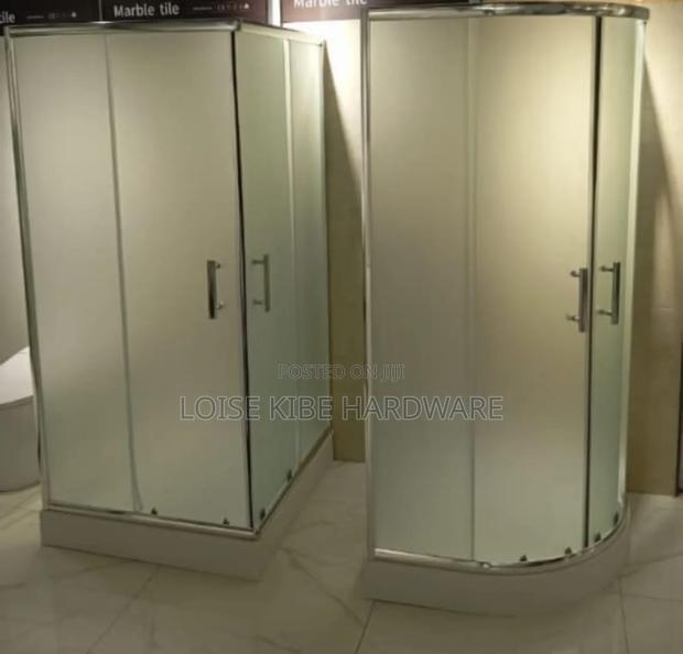 100 × 100 Squared and Curved Shower Cubicle Available - main view