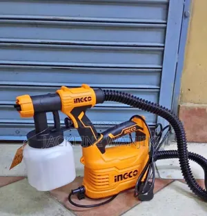 Ingco Spray Gun 550w With Shoulder Belt Copper Nozzle