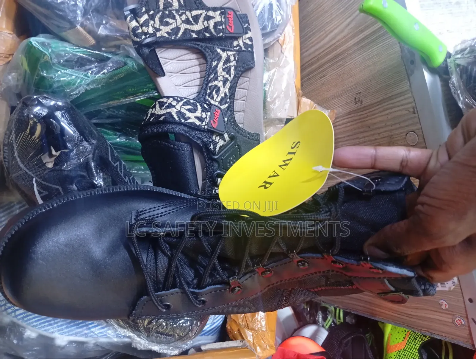 Siwar Military Boot-Black