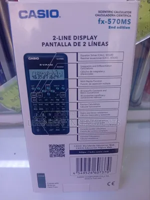 Casio Calculator Fx 570ms