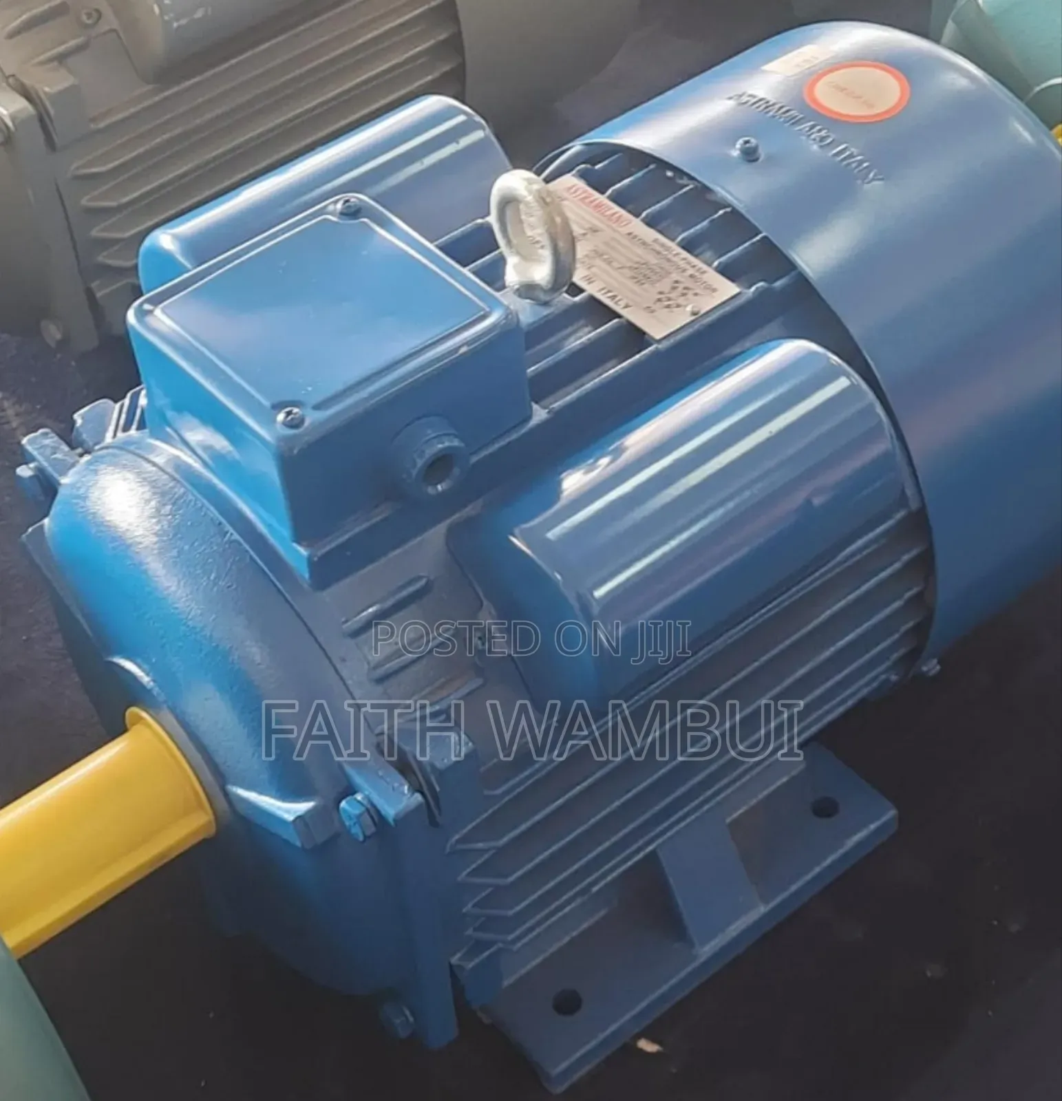 New 7.5hp Astramilano Motor/ 7.5hp Electric Motor