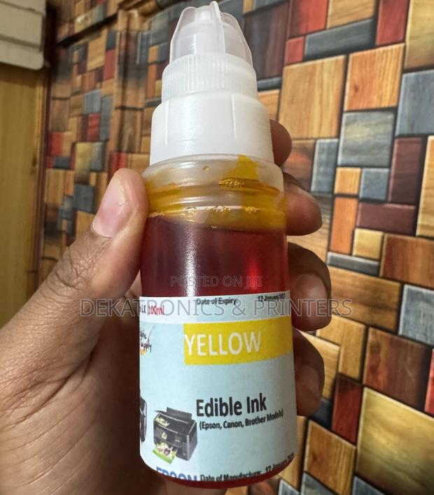 Yellow Edible Ink - main view