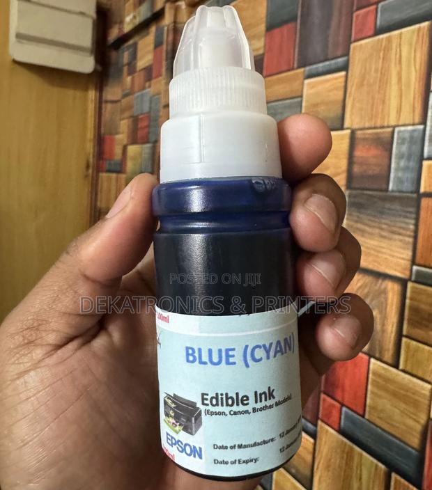 Cyan Edible Ink - main view