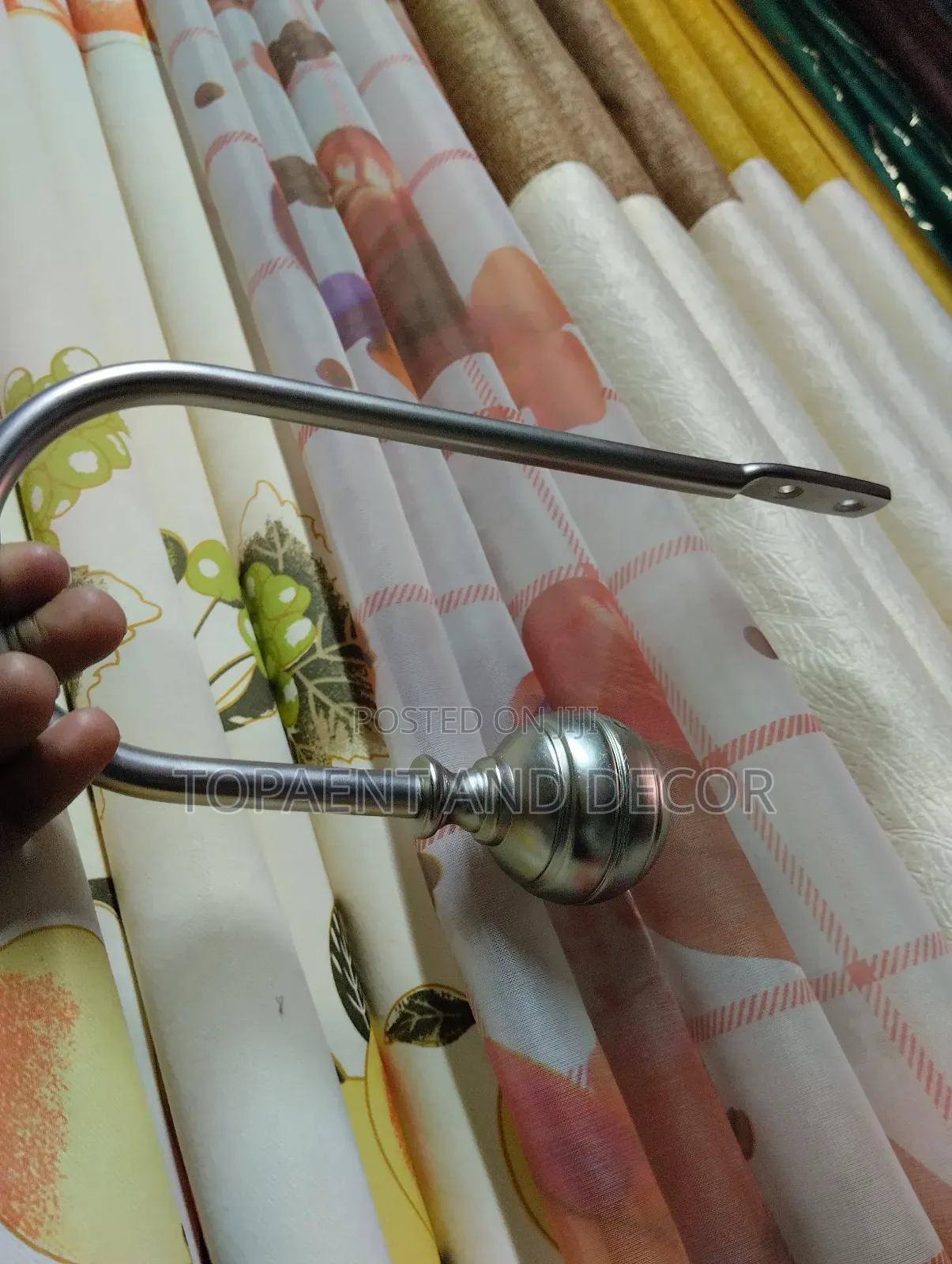Stylish Curtain Holder for Modern Home Decor