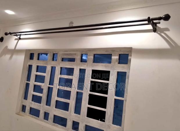 Where Durability Meets Design Powder Coated Curtain Rods
