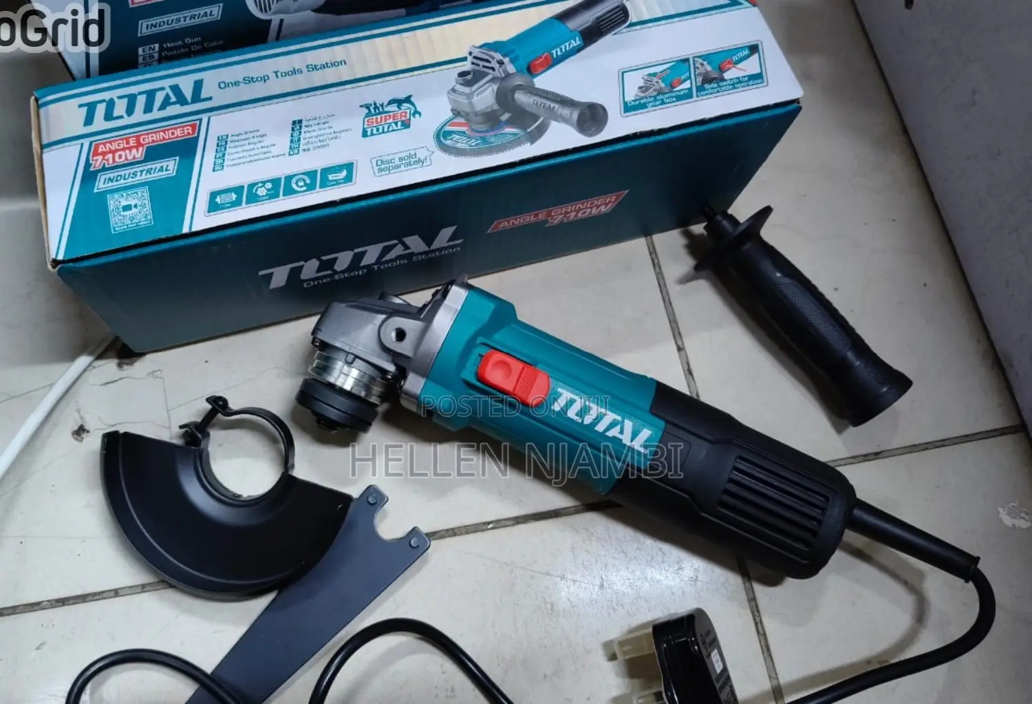 Total 710w Angle Grinder