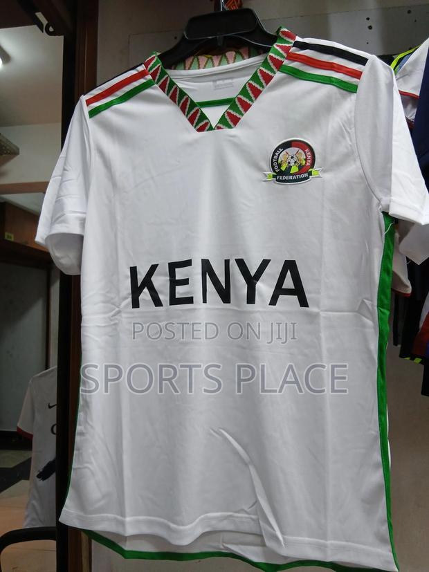 Kenya Harambee Stars Jersey - White