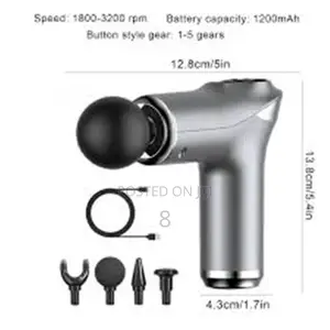 Muscle Therapy Massage Gun – Quiet Long Battery Life