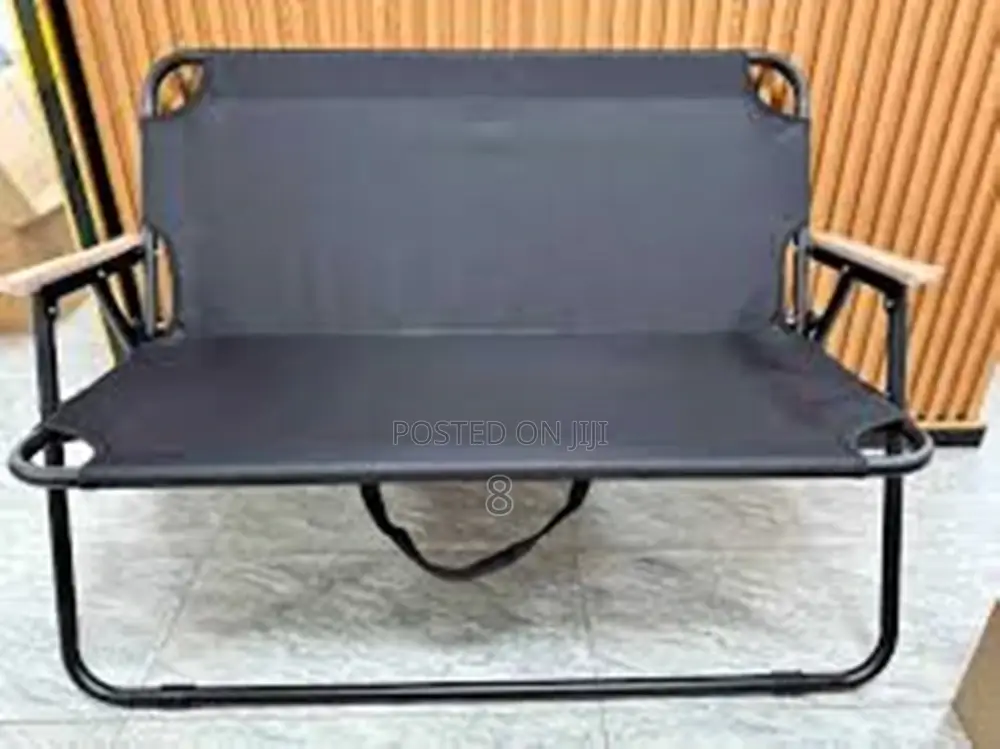 Outdoor 2-Seater Folding Chair – Strong Lightweight